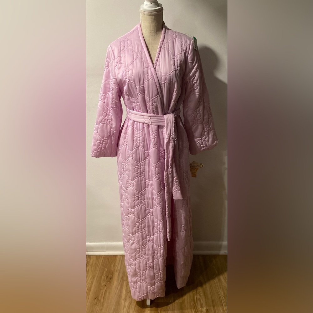 Vintage Quilted Robe NWT 60/70s